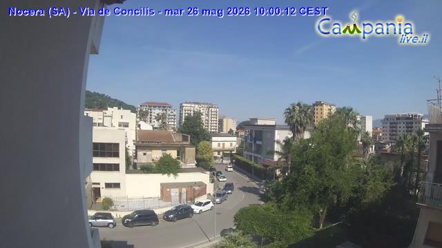 immagine della webcam nei dintorni di Salerno: webcam Nocera Inferiore