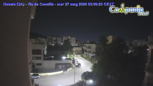 immagine della webcam nei dintorni di Torre del Greco: webcam Nocera Inferiore