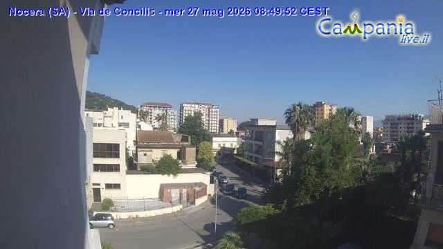 immagine della webcam nei dintorni di Torre del Greco: webcam Nocera Inferiore