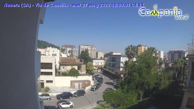 immagine della webcam nei dintorni di Torre del Greco: webcam Nocera Inferiore