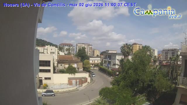 immagine della webcam nei dintorni di Vettica: webcam Nocera Inferiore