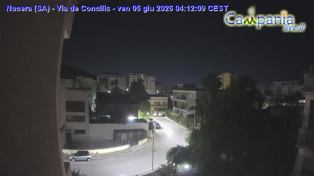 immagine della webcam nei dintorni di Vietri sul Mare: webcam Nocera Inferiore