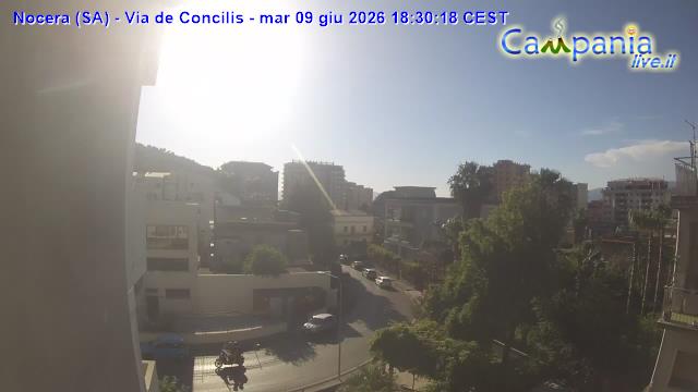 immagine della webcam nei dintorni di Vettica: webcam Nocera Inferiore