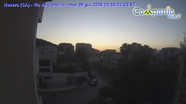 immagine della webcam nei dintorni di Ravello: webcam Nocera Inferiore