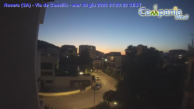 immagine della webcam nei dintorni di Atrani: webcam Nocera Inferiore