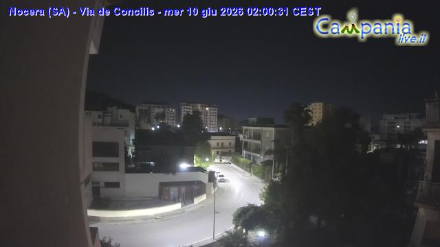 immagine della webcam nei dintorni di Conca dei Marini: webcam Nocera Inferiore