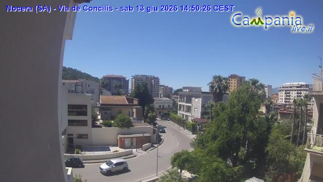 immagine della webcam nei dintorni di Atrani: webcam Nocera Inferiore