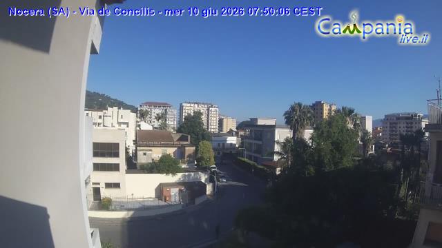 immagine della webcam nei dintorni di Atrani: webcam Nocera Inferiore