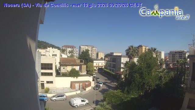 immagine della webcam nei dintorni di Salerno: webcam Nocera Inferiore