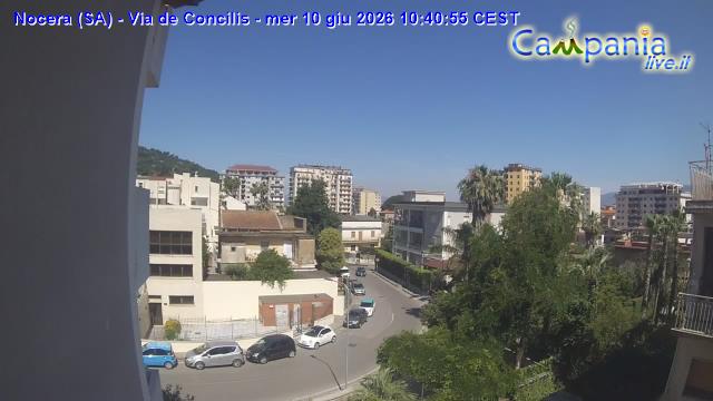 immagine della webcam nei dintorni di Molina: webcam Nocera Inferiore