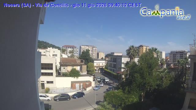 immagine della webcam nei dintorni di Bellizzi: webcam Nocera Inferiore