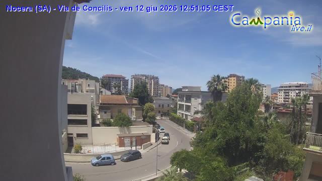 immagine della webcam nei dintorni di Salerno: webcam Nocera Inferiore