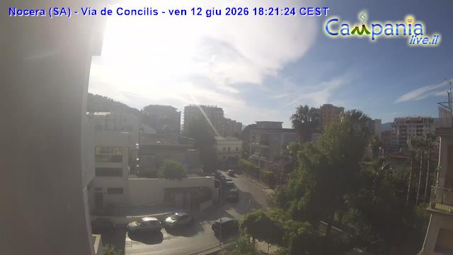 immagine della webcam nei dintorni di Sorrento: webcam Nocera Inferiore