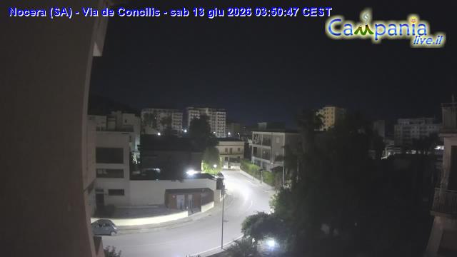 immagine della webcam nei dintorni di Ospedaletto d'Alpinolo: webcam Nocera Inferiore