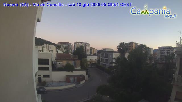 immagine della webcam nei dintorni di Praiano: webcam Nocera Inferiore