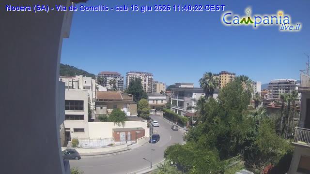 immagine della webcam nei dintorni di Tovere: webcam Nocera Inferiore