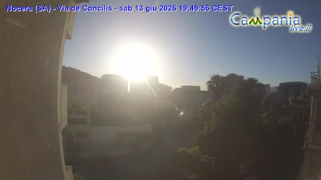 immagine della webcam nei dintorni di Furore: webcam Nocera Inferiore