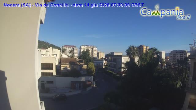 immagine della webcam nei dintorni di Battipaglia: webcam Nocera Inferiore