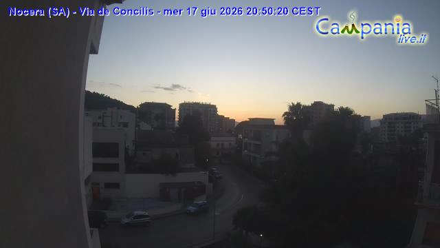 immagine della webcam nei dintorni di Cetara: webcam Nocera Inferiore