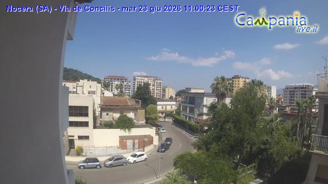 immagine della webcam nei dintorni di Capezzano Inferiore: webcam Nocera Inferiore