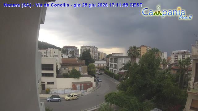 immagine della webcam nei dintorni di Cetara: webcam Nocera Inferiore