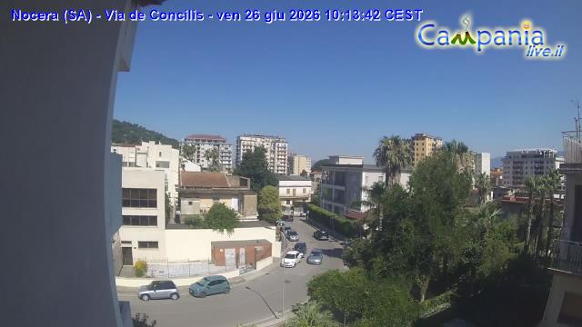 immagine della webcam nei dintorni di Mercogliano: webcam Nocera Inferiore