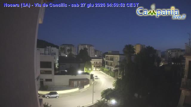 immagine della webcam nei dintorni di Amalfi: webcam Nocera Inferiore
