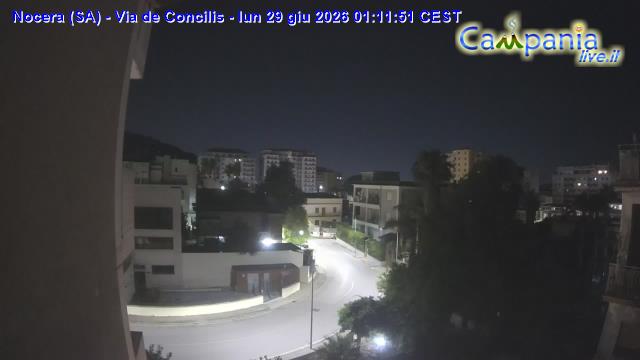 immagine della webcam nei dintorni di Vietri sul Mare: webcam Nocera Inferiore