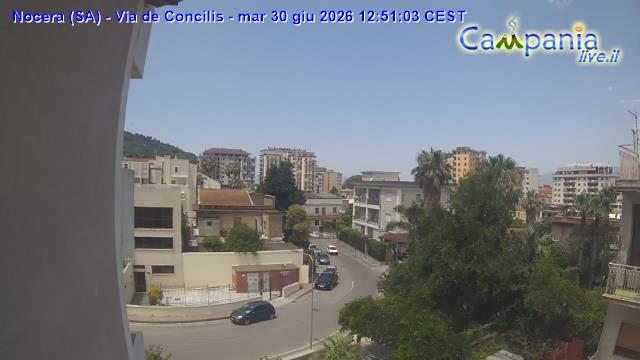 immagine della webcam nei dintorni di Terzigno: webcam Nocera Inferiore