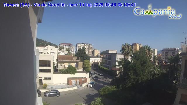 immagine della webcam nei dintorni di Sorrento: webcam Nocera Inferiore