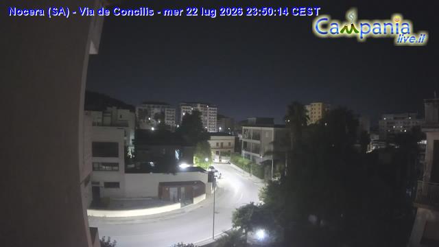 immagine della webcam nei dintorni di Vietri sul Mare: webcam Nocera Inferiore