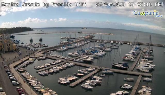 Procida Porto live Webcam - Ultima immagine ripresa