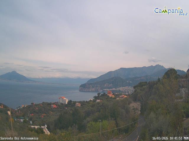 immagine della webcam nei dintorni di Capri: webcam Sorrento
