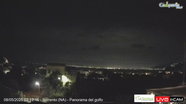 Sorrento (NA) live Webcam - Ultima immagine ripresa Sorrento (NA) live Webcam - Ultima immagine ripresa