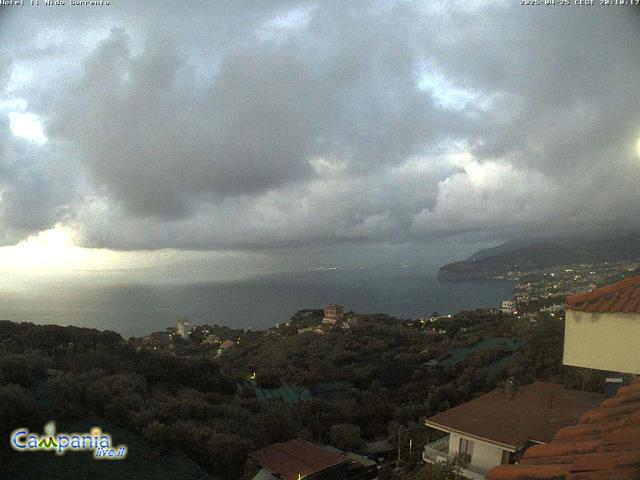 Sorrento & Golfo (NA) live Webcam - Ultima immagine ripresa