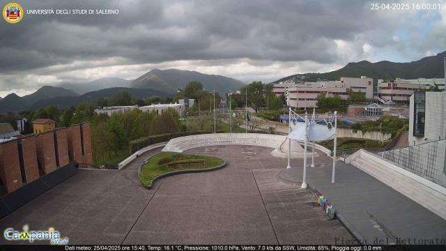 Fisciano (SA) - Campus Universitario live Webcam - Ultima immagine ripresa