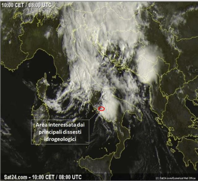Nubifragi del 1 settembre 2014 in Campania - Analisi tecnica dettagliata Immagine non disponibile