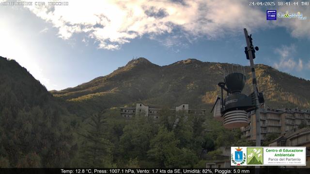 Montevergine cima Trocchio live Webcam - Ultima immagine ripresa Montevergine cima Trocchio live Webcam - Ultima immagine ripresa