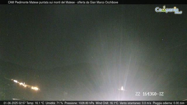 Piedimonte Matese live Webcam - Ultima immagine ripresa Piedimonte Matese live Webcam - Ultima immagine ripresa